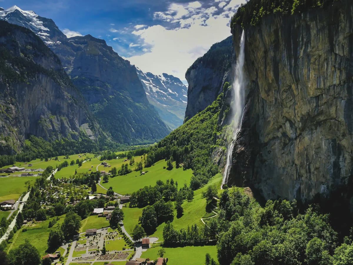 Switzerland landscape